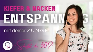 Zungenübung gegen Kieferschmerzen und Nackenverspannung [upl. by Noram]