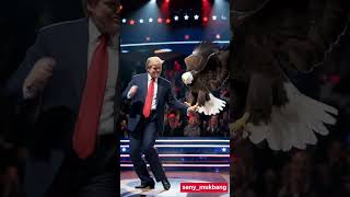 President Donald Trump on stage at Americas Got Talent [upl. by Gorski]