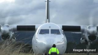 Alliance Airlines Fokker 50 Start [upl. by Squires681]