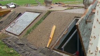 Tornado survivors sheltered underground [upl. by Trinidad541]