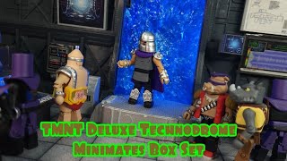 TMNT Deluxe Technodrome Minimates Box Set [upl. by Lacsap]