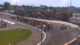 2013 Little 500 Attempted Start [upl. by Anahsar965]