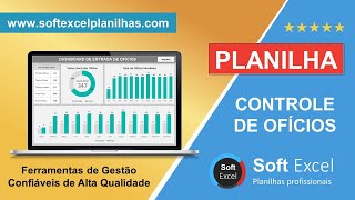 Planilha de Controle de Oficios em Excel [upl. by Eah]