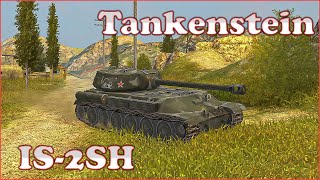 Tankenstein IS2SH  WoT Blitz UZ Gaming [upl. by Teddy]