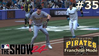 Can the Pirates Win Their First Playoff Series Since 2013  MLB The Show 24 Road to the Show ep 35 [upl. by Misak]