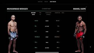 Muhammad Mokaev vs Manel Kape Prediction muhammadmokaev manelkape [upl. by Airitac]