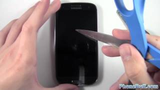 Zagg InvisibleShield Screen Protector Scratch Test [upl. by Moclam]