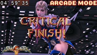 SoulCalibur IV Arcade Mode with Cassandra in 459quot35 [upl. by Tnayrb]