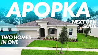 TWO HOMES IN ONE Property with Next Gen Suite in Apopka Florida  NO CDD [upl. by Dodd]