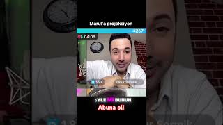 Marula projeksiyon😱👀💣 mef onursermik Marulkafaa TaylanTurkdoganvq3mx duet [upl. by Arammahs]