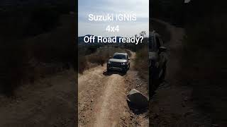 Is the Suzuki Ignis 4x4 off road ready 😉👍 [upl. by Okemak702]