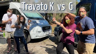 Winnebago Travato K vs G  Van Floor Plan Showdown Which is Better [upl. by Donald]