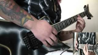 Pantera  Throes of Rejection guitar cover  by Kenny Giron panteracoversfromhell [upl. by Nylleoj94]