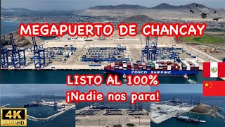 Lima Perú 🇵🇪 Así Luce el Mega Puerto de Chancay al 100 terminado Inauguración APEC 2024 [upl. by Melisandra]