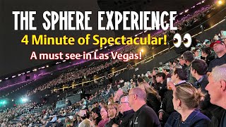 The Sphere Experience A MUST SEE in Las Vegas [upl. by Grevera]