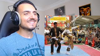 โขน Human Puppet Dance in Japan Reaction [upl. by Hsetirp]