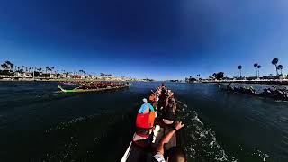 Long Beach Dragon Boat Festival 2024  Boat 1 500m mixed Final [upl. by Norrag604]