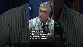 quotNão vou correr da notíciaquot diz Joel Datena sobre confusão em debate [upl. by Leverett]