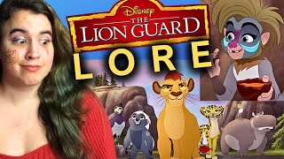 THE LION GUARD LORE the lion king universe is BONKERS [upl. by Brand]