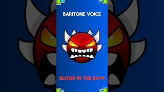 🔥🕳️ Baritone Voice geometrydash gd fireinthehole [upl. by Meelas703]