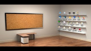 WALLPAPER SHELF ON DESKTOP [upl. by Burnie415]