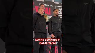 FACE OFF SUNNY EDWARDS V GALAL YAFAI FOR THE WBC INTERIM WORLD FLYWEIGHT TITLE [upl. by Pros]