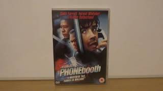 Phone Booth UK DVD Unboxing [upl. by Ynnod]