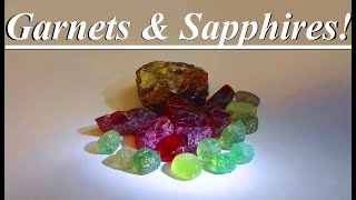 GARNET MOTHERLODE Screening for Gorgeous Almandine GARNETS and SAPPHIRES [upl. by Annatnas854]