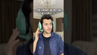 Fortnite kid first day as a COP BELIKE 😭💀 funny fortnite memes shorts relatable skits [upl. by Haidebez126]