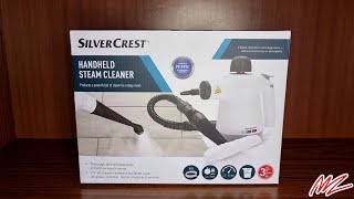 SilverCrest Handheld Steam Cleaner  Unboxing [upl. by Ahseinad]