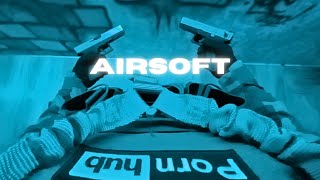 AIRSOFT 👾​ première fois en CQB 😯 [upl. by Pillihp]