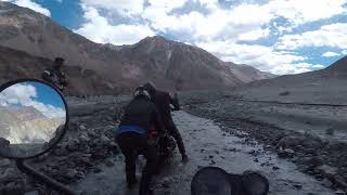 Pammal to Ladakh water crossing on the way to Changla pass [upl. by Iat]