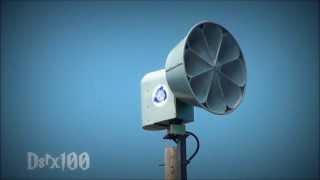 American Signal T128 Attack Montgomery Indiana Daviess Co Tornado Siren Test HD [upl. by Graniah]