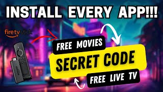 SECRET Firestick Install Code for a FULLY LOADED Firestick  Download every App [upl. by Smoht470]