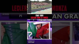 HE WINS IN MONZA 🇲🇨🇮🇹  2024 Italian Grand Prix [upl. by Belayneh]