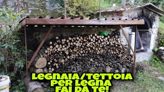 TETTOIALEGNAIA PER LEGNA FAI DA TE [upl. by Drescher]