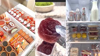 Fridge Restock amp Organization Satisfying ASMR [upl. by Hanselka]