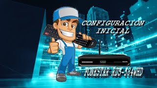 PUESTA en MARCHA FONESTAR RDS584WHD CONFIGURACIÓN INICIAL [upl. by Shuping438]