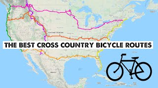 How To Choose a Bicycle Route Across the USA [upl. by Sola]