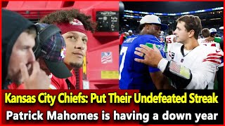 News Kansas City Chiefs Put Their Undefeated Streak On The Line Against The Booming 49ers Offense [upl. by Hallee861]