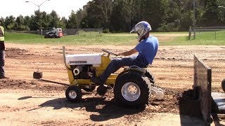 Orangeville fair 2024 Stock 1000lb garden tractor pull [upl. by Trant]