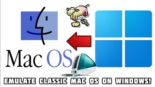 SheepShaver☆Classic Mac OS Setup Guide For Windows sheepshaver macos emulator [upl. by Anurb713]