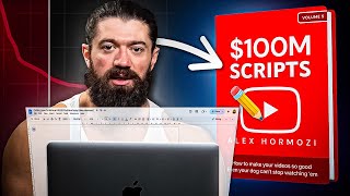 The NEW way to Write a YouTube Script for Business Owners Alex Hormozi [upl. by Suiramaj750]