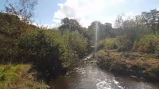 River Yarrow lovely day early October no fish seen today Lanc UK wild nature countryside outdoors [upl. by Maggs]