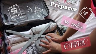 Astuce  Préparer sa valise cabine Ryanair  EasyJet [upl. by Boleyn]