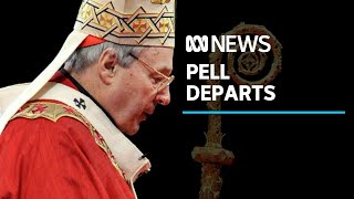 Cardinal George Pell returns to Rome for first time since convictions quashed  ABC News [upl. by Immat648]