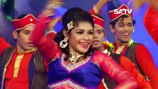 Remix Qawwali SATV Eid Dance by Mim Chowdhury amp Shaed  Eid Dance Program [upl. by Oys]