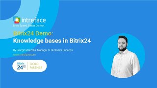 Bitrix24 Demo Knowledge bases inside Bitrix24 CRM [upl. by Ykcub]