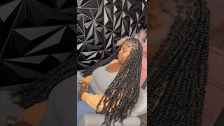 Passion twist w wrap🤍passiontwist hairstyles protectivestyles naturalhair twisthairstyle [upl. by Madigan]