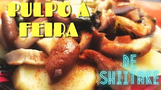 PULPO a feira VEGANO de shiitake  No notarás diferencia con este TRUCO  ✨COCINANDO CON YOLYLAG✨ [upl. by Camilla]